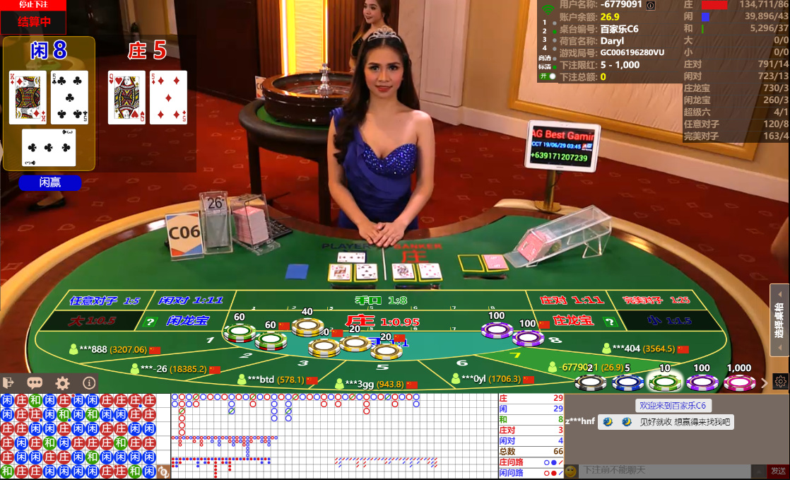 What are the best online casinos for baccarat players?